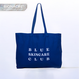 TOTE BAG BLUE SKINCARE CLUB