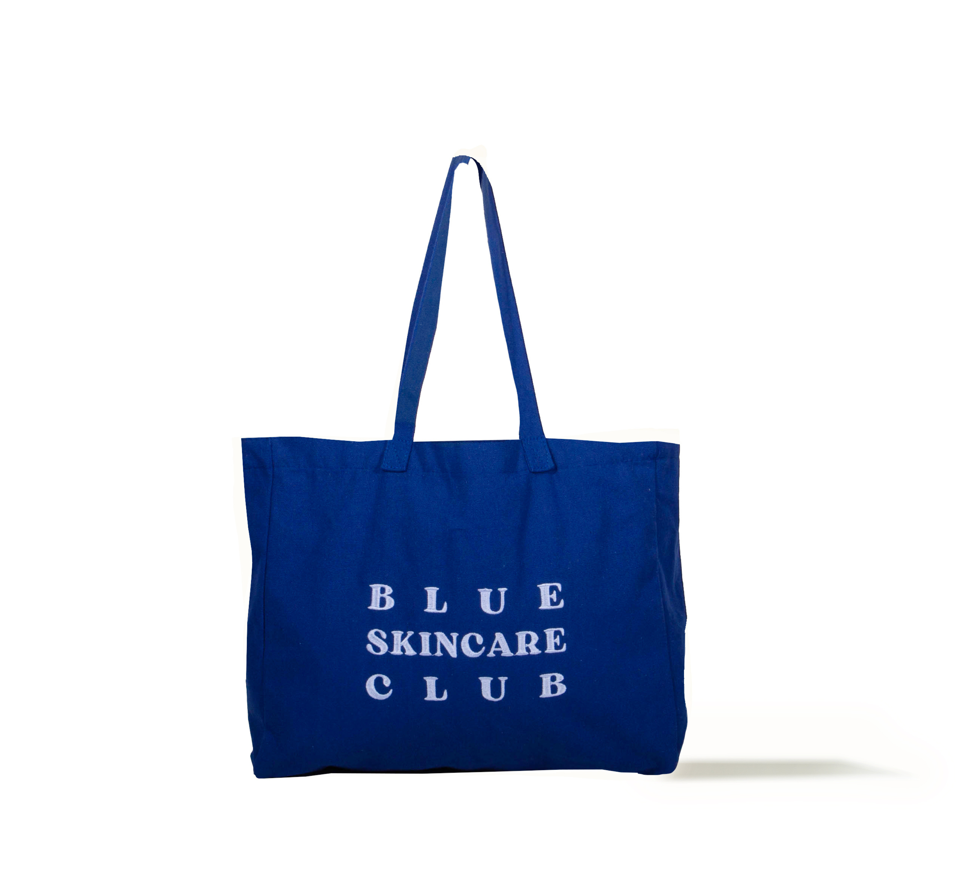 BLUE SKINCARE CLUB TOTE BAG