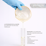 BIONACRE, actif marin exclusif favorisant la régénération de la barrière cutanée.