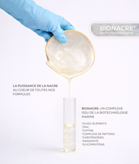 BIONACRE, actif marin exclusif favorisant la régénération de la barrière cutanée.