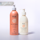 Duo Hydra Douceur Physio Nacre composé du lait corps douceur et de la crème mains douceur pour hydrater et protéger la peau au quotidien.