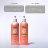 Rituel Douceur Physio Nacre associant une huile lavante et un lait corps pour une routine complète de soin et de confort cutané.