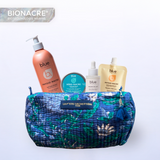 Trousse Réparation Après-Soleil Physio Nacre comprenant le lait corps douceur, la crème de nacre, le sérum peau neuve et la crème mains douceur, tous enrichis en BIONACRE pour régénérer, renforcer et apaiser la peau.